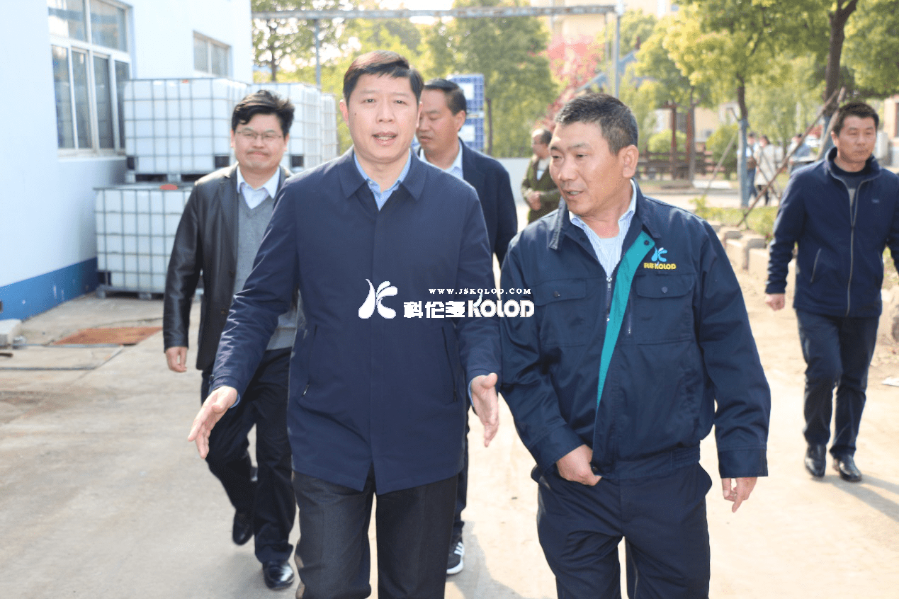 灌云縣縣長朱興波蒞臨江蘇科倫多調(diào)研指導(dǎo)工作